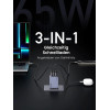 Зарядний пристрій Ugreen X755 Nexode Pro 2xUSB + USB Type-C 65W Grey